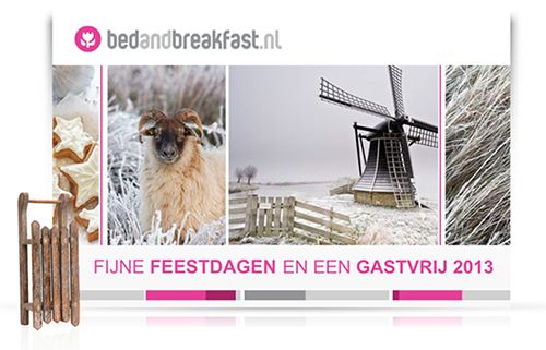 Kerstkaart Bedandbreakfast.nl